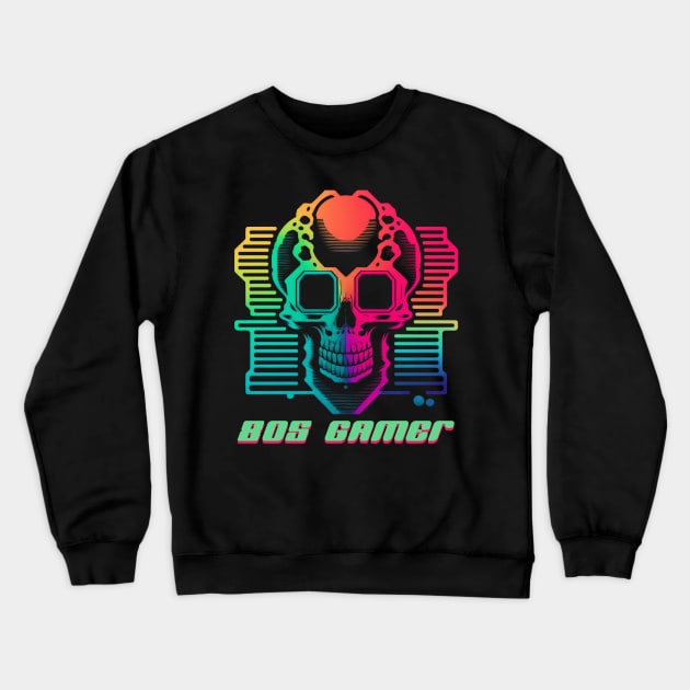 80's Gamer Crewneck Sweatshirt by pixelmeplease